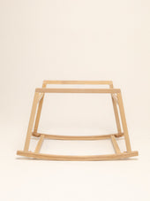 Natural wooden rocking stand for an XL Moses basket – Anzy Home